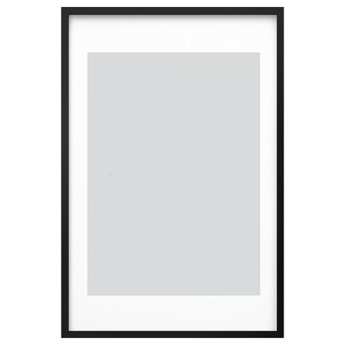 RÖDALM Frame, black, 61x91 cm