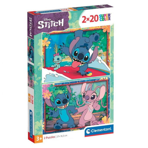 Clementoni Children's Puzzle Stitch 2x20 3+