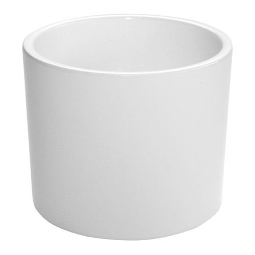 Plant Pot Cover 32cm, plain white