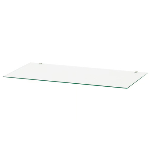 HEMNES Glass top, transparent, 54x38 cm