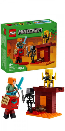 LEGO Minecraft The Nether Lava Battle 6+
