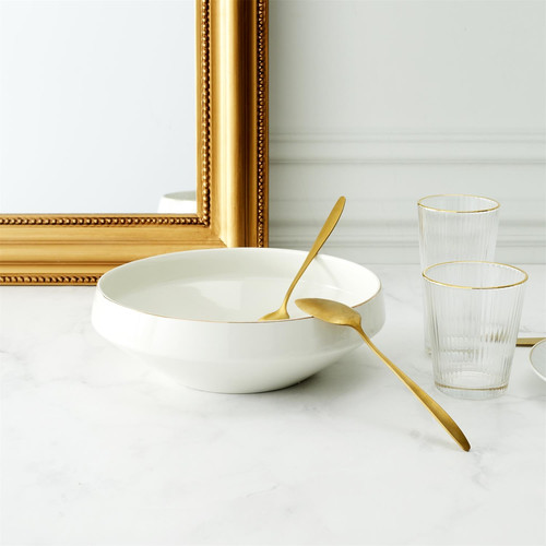 Serving Bowl Pearl Gold 25cm