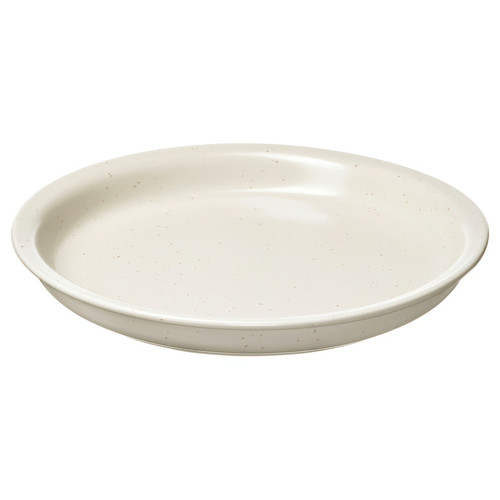 DAGGASTER Side plate, dotted/light beige, 20 cm