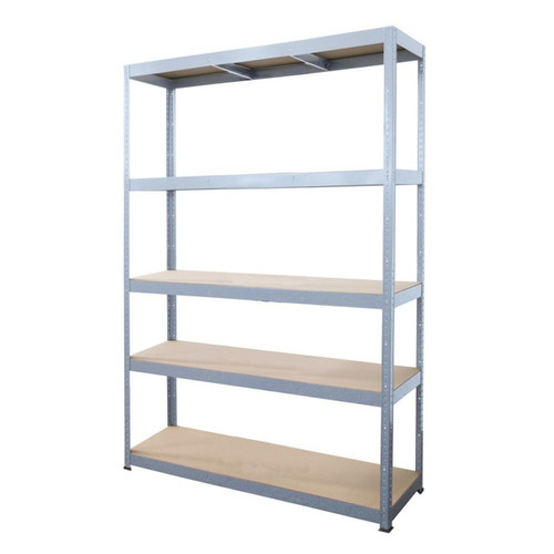 Shelving Unit Metalkas 179 x 120 x 40 cm 5 Shelves 200 kg galvanised