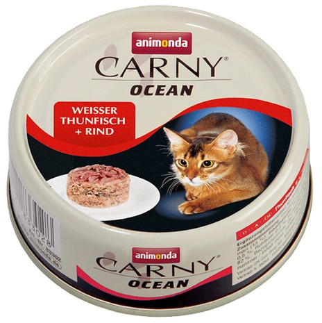 Animonda Carny Ocean Tuna & Beef Wet Cat Food 80g