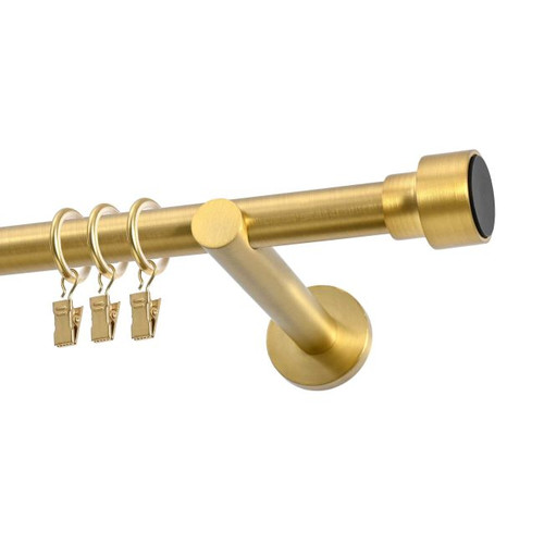 Curtain Rod Slick 19 mm 200 cm, brass