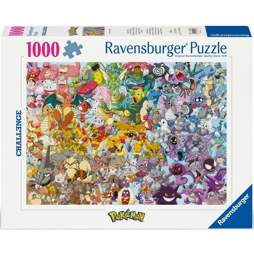 Ravensburger Jigsaw Puzzle 1000pcs Pokemon Challenge 14+