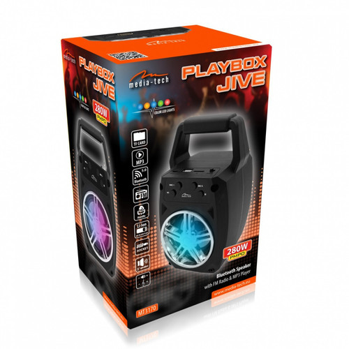 Media Tech Speaker Bluetooth Playbox Jive MT3170