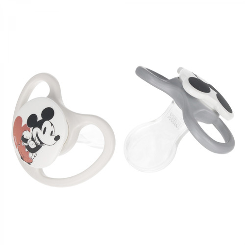NUK Soother Pacifier Space Disney Mickey Mouse 2pcs 18-36m, white