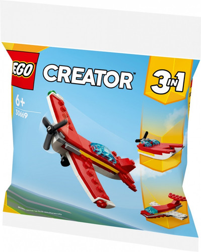 LEGO Creator Iconic Red Plane 6+