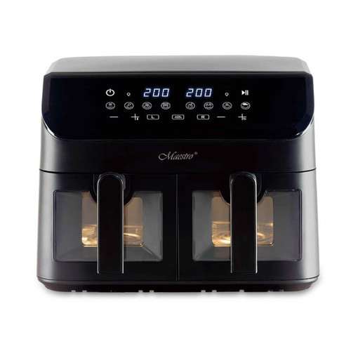 Feel Maestro Dual Basket Air Fryer Max 2x 4.5l 2000W MR-758