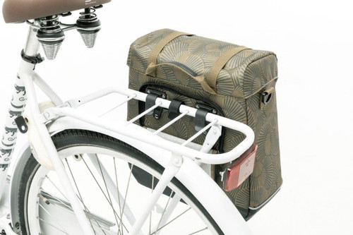 Newlooxs Bike Pannier Bicycle Bag Selo Alba Single Bronze