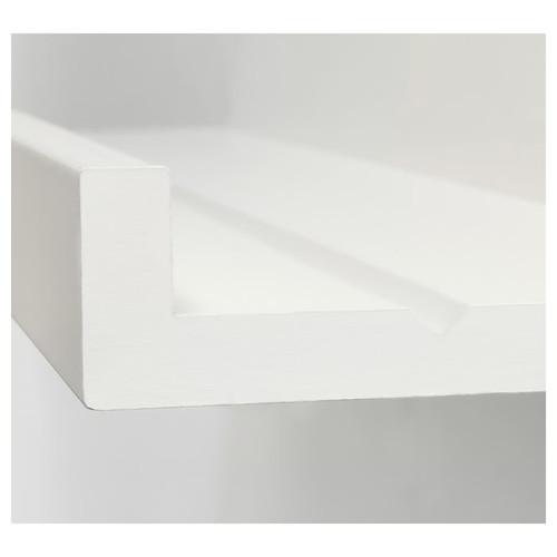 MOSSLANDA Picture ledge, white, 55 cm
