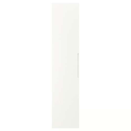 TONSTAD Door with hinges, off-white, 50x229 cm