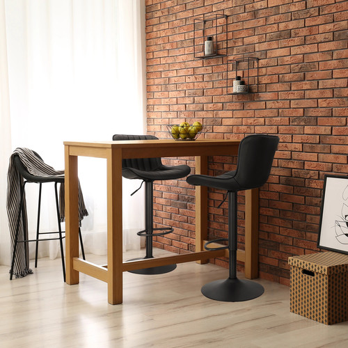 Bar Stool Tessa, black