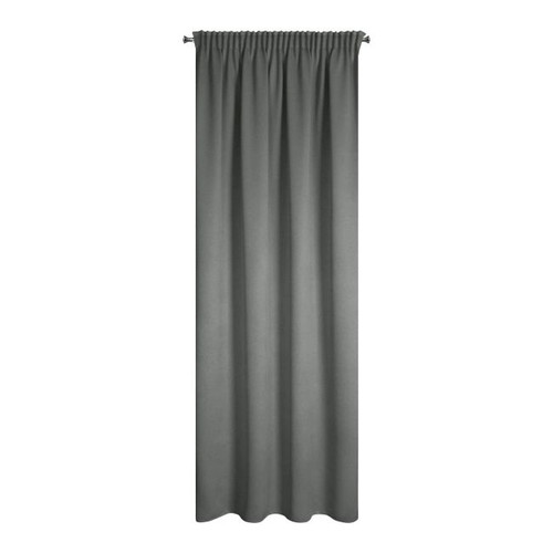 Blackout Curtain Carlo 130x300 cm, grey