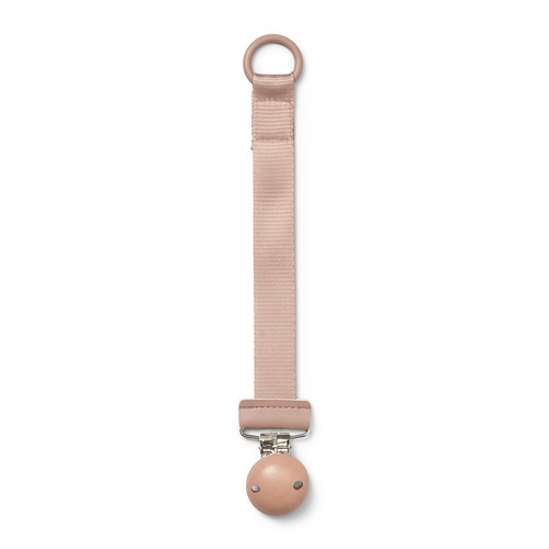 Elodie Details Wood Pacifier Clip - Faded Rose