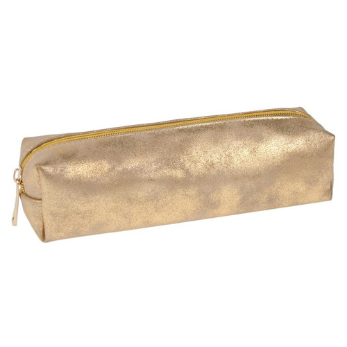 Pencil Case Golden, 1pc, assorted colours
