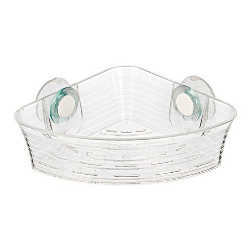 Shower Basket Bisk Geco, transparent