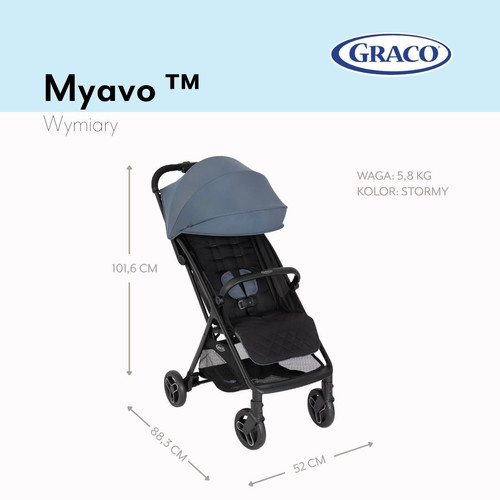 Graco MyAvo Stroller Mint 0-22kg