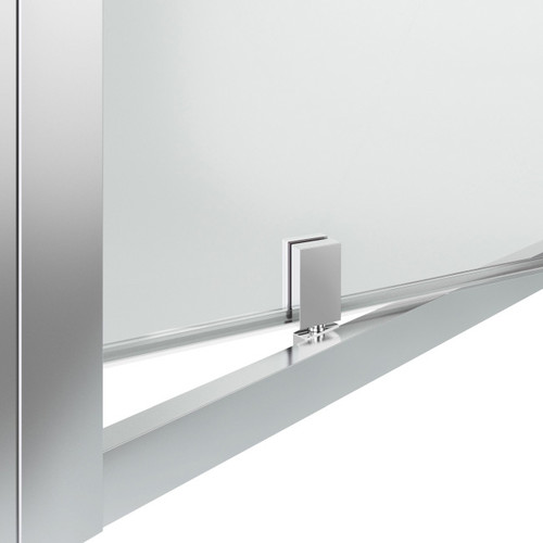 GoodHome Pivot Shower Door GoodHome Beloya 90 cm, chrome/transparent