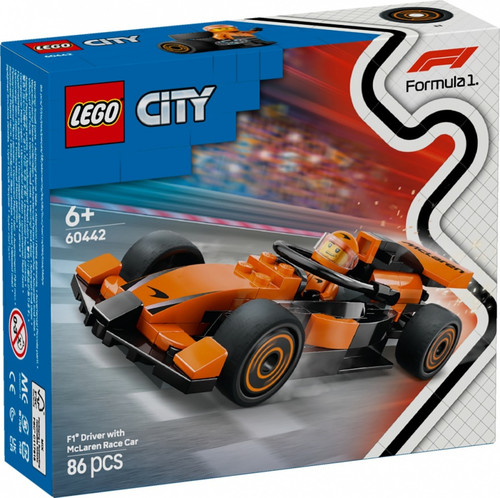 LEGO City F1 Driver with McLaren Race Car 6+