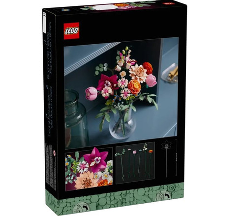 LEGO Botanicals Pretty Pink Flower Bouquet 18+