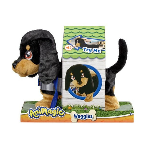 Interactive Toy Puppy AniMagic Waggles 3+