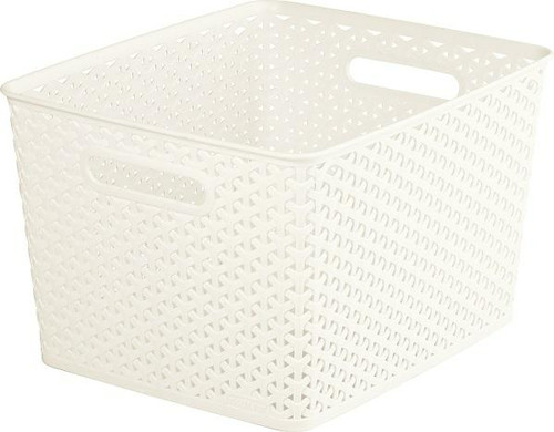 Curver Storage Basket L 18l, light beige