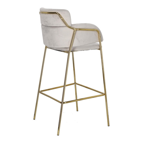 Bar Stool Harmony, grey