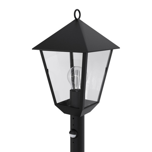 GoodHome Outdoor Lamp Docker, motion sensor, E27 IP44, black