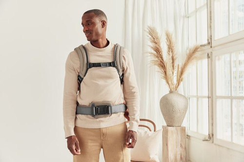 BABYBJORN Baby Carrier Harmony 3D Mesh, Grey beige, 0-3y