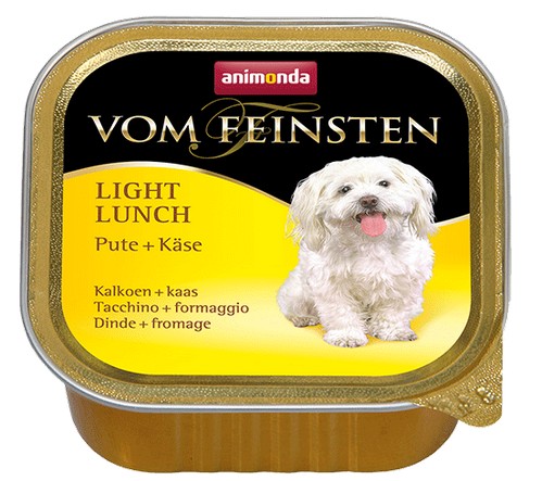 Animonda vom Feinsten Dog Light Lunch Turkey & Cheese 150g