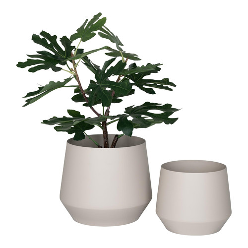 Set of 2 Plant Pots, cashmere