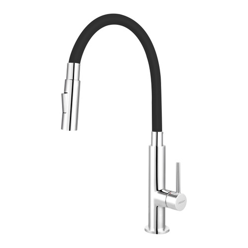 Ferro Kitchen Sink Tap Zorba Slim 2F, black