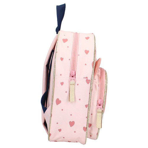 Pret Children's Backpack Preschool Kitty Giggle Pink gold