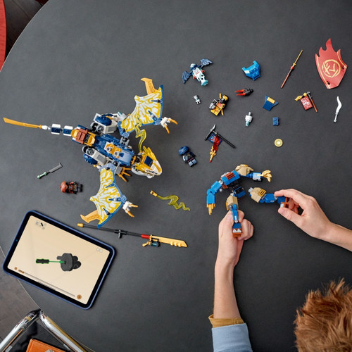 LEGO Ninjago Rogue's Mech Dragon Rider 71843 8+