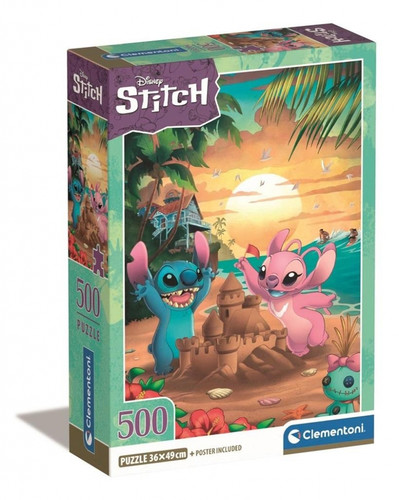 Clementoni Children's Puzzle 500pcs Stitch