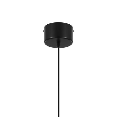 GoodHome Pendant Lamp Calume E27 38cm, matt black