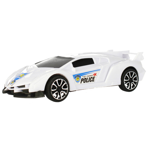Police Car Transporter with 2 Vehicles 3+