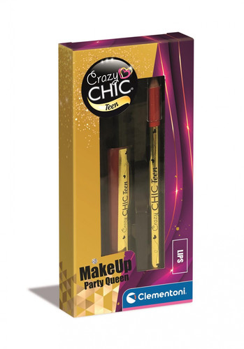 Clementoni Crazy Chic Teen Make Up Party Queen Lips 8+