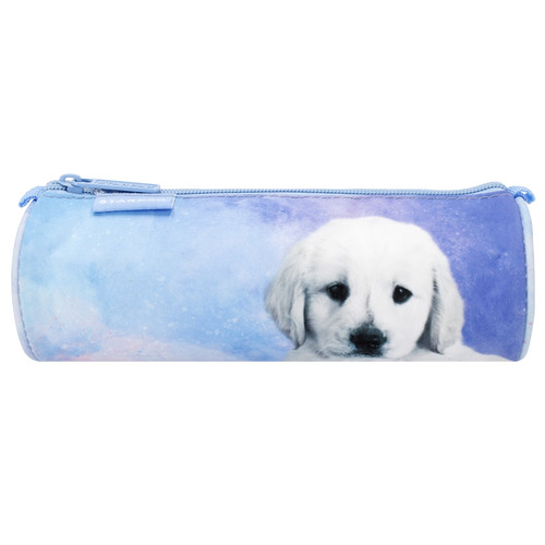Pencil Case with Zipper Doggy 1pc, assorted colours