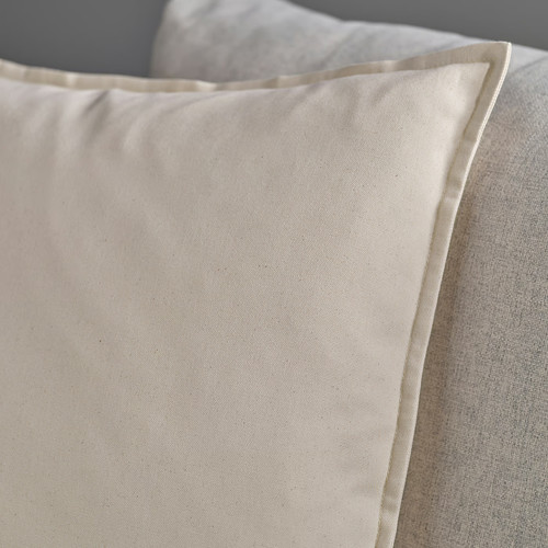 GURLI Cushion cover, unbleached, 50x50 cm