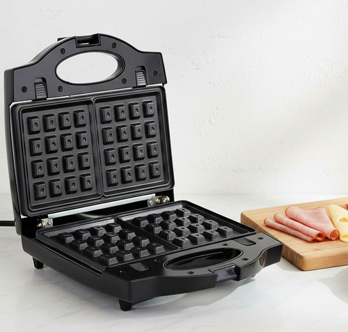 Esperanza Sandwich Maker 3in1 Portobella EKT006, black