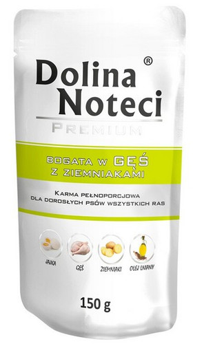 Dolina Noteci Premium Wet Dog Food with Goose & Potatoes 150g