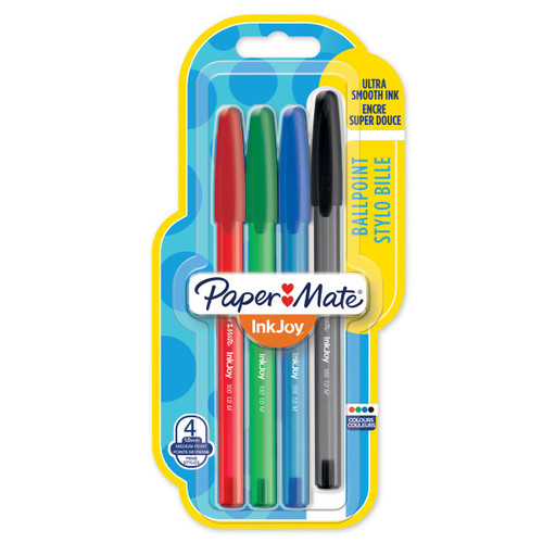 Paper Mate Ballpoint Pens InkJoy 4pcs