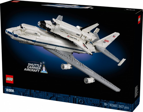 LEGO Icons Shuttle Carrier Aircraft 10360 18+