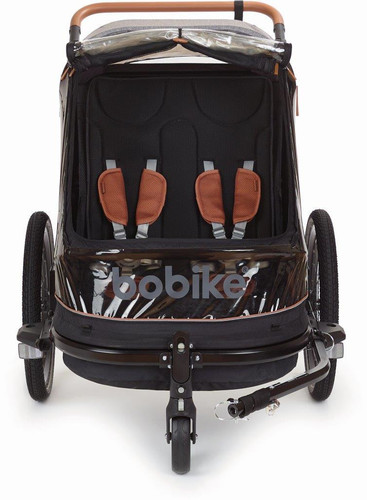 Bobike Trailer Multifunctional Bicycle Trailer & Stroller Moobe 2in1, grey