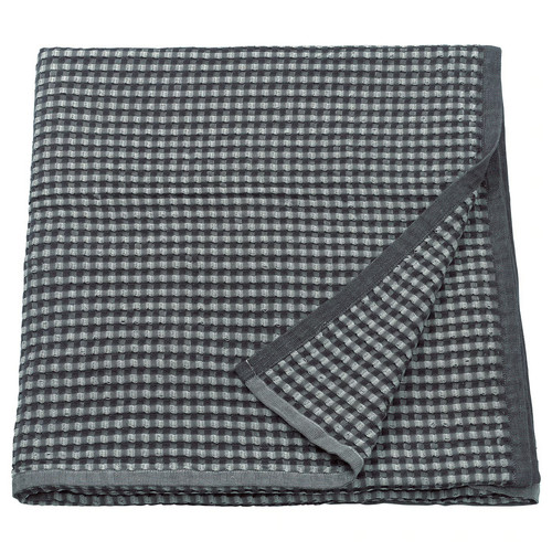 PELARTUJA Bedspread, dark grey/light grey, 150x250 cm