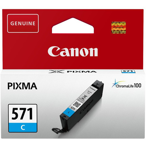Canon Ink Cartridge CLI-571 CYAN 0386C001